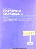 Okuma-Okuma MC30VA, OSP5020M OSP500M-G, CNC System Maintenance Parts Manual 1991-MC30VA-OSP500M-G-OSP5020M-01